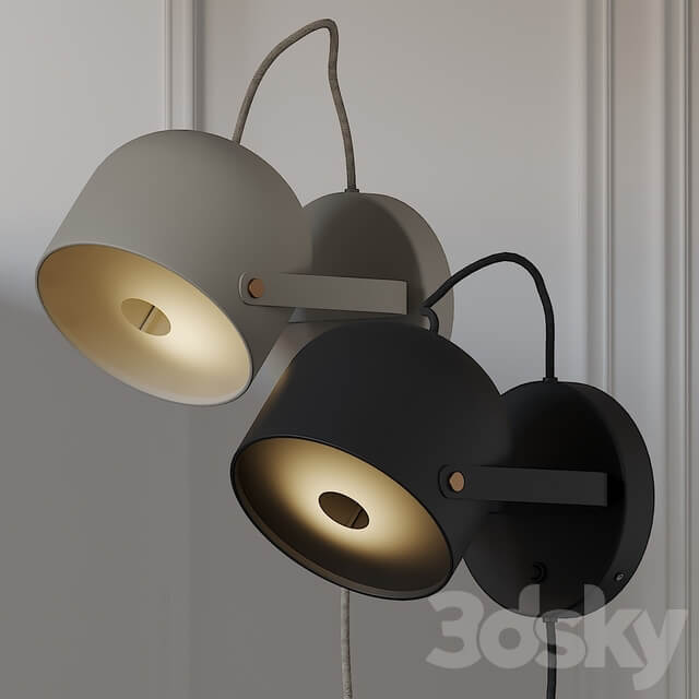 Svejk 13 Wall Sconce 2 Colors by BANKERYD