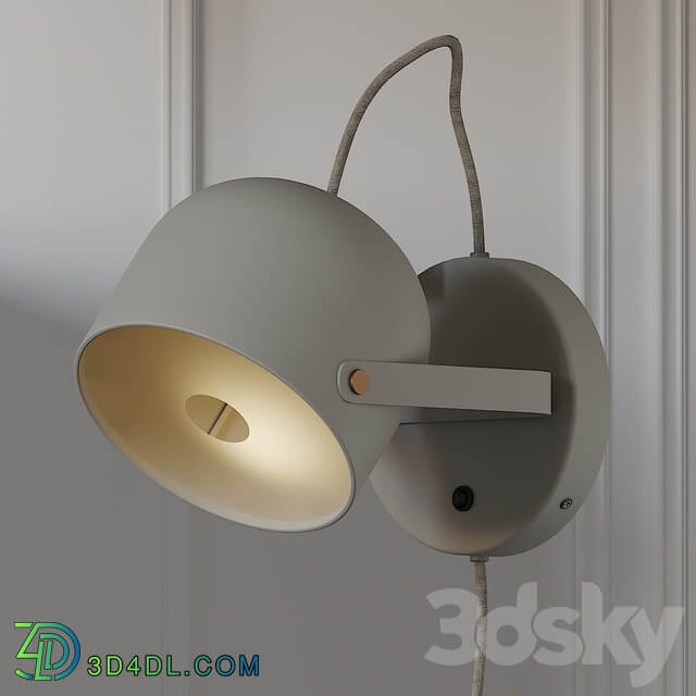 Svejk 13 Wall Sconce 2 Colors by BANKERYD