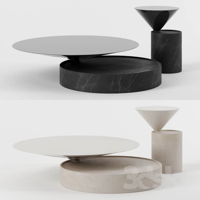 Laurel coffee tables by De La Espada 3D Models