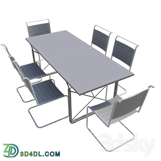Table Chair Poliform Activity Table Chair