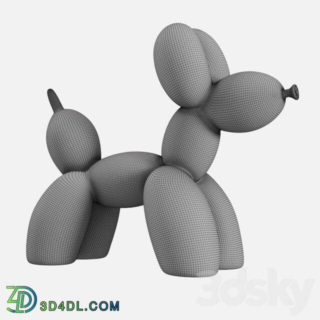 Статуэтка Balloon Dog 3D Models