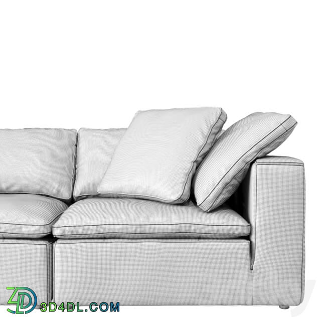 RH CLOUD MODULAR LEATHER SOFA