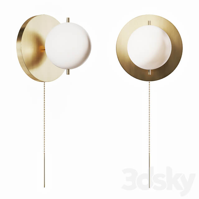 Postmodern wall lamp SIGNAL SCONCE