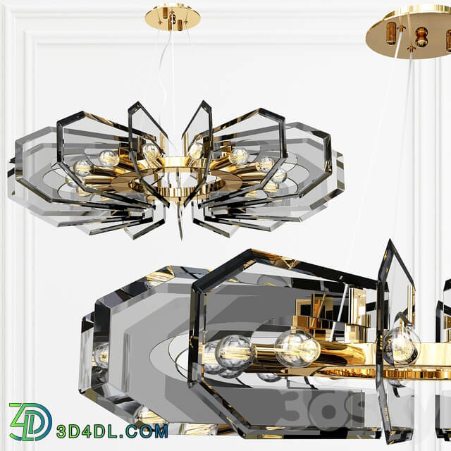 Baccar Pendant light 3D Models