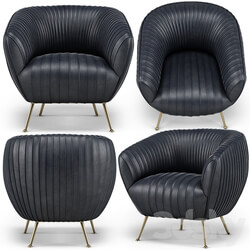 Stockton Lounge Chair Black 