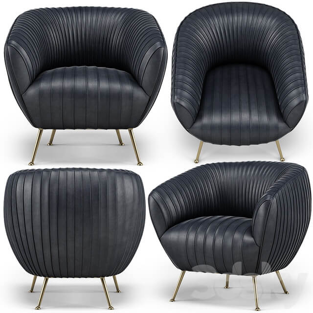 Stockton Lounge Chair Black