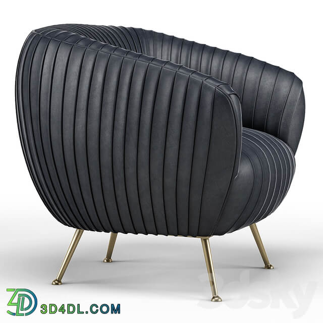 Stockton Lounge Chair Black