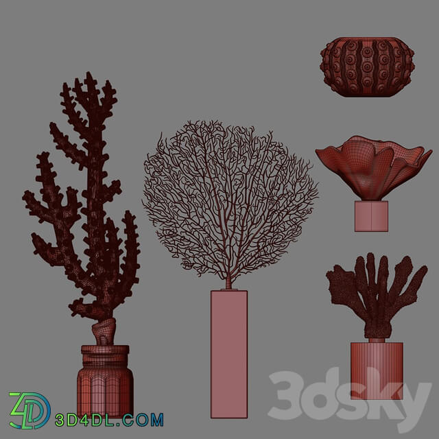 Decor Set 46 3D Models