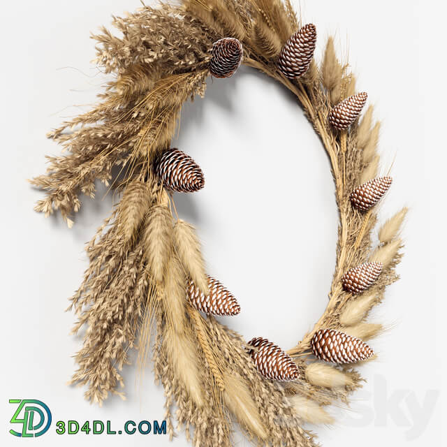 Plant Dry grass wreath