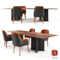 Table Chair Mascheroni gemma base 