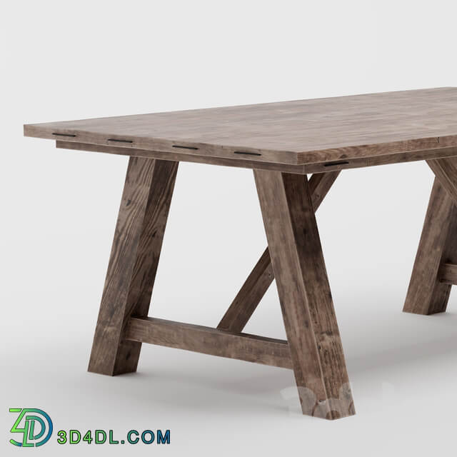 Castle dining table
