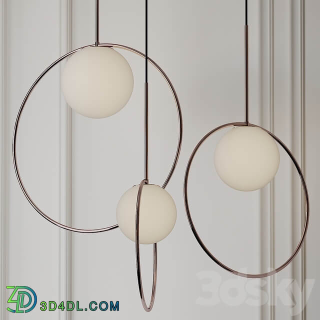 Bola Halo LED Pendant By Pablo Designs