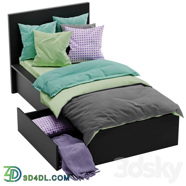 Bed Ikea Malm Single Bed 2