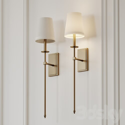 Tyrone 1 Light Wallchiere Wall Sconce 