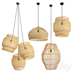 Four Exclusive Pendant Collection 34 Rattan 