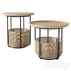 Allain Gilles Vincent Sheppard basket table 