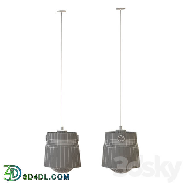 Chandelier raw THERETRO Pendant light 3D Models