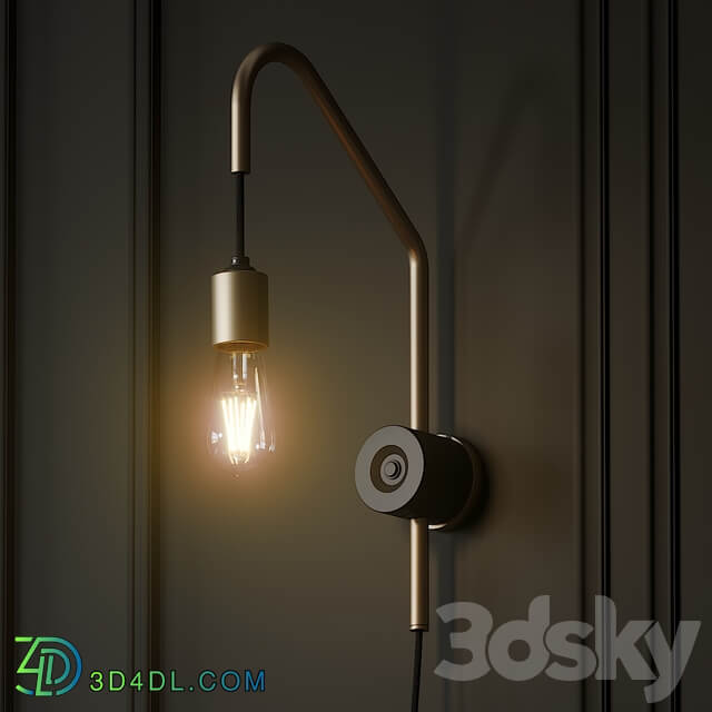 Kunkle Wall Sconce by Wrought Studio 3D Models