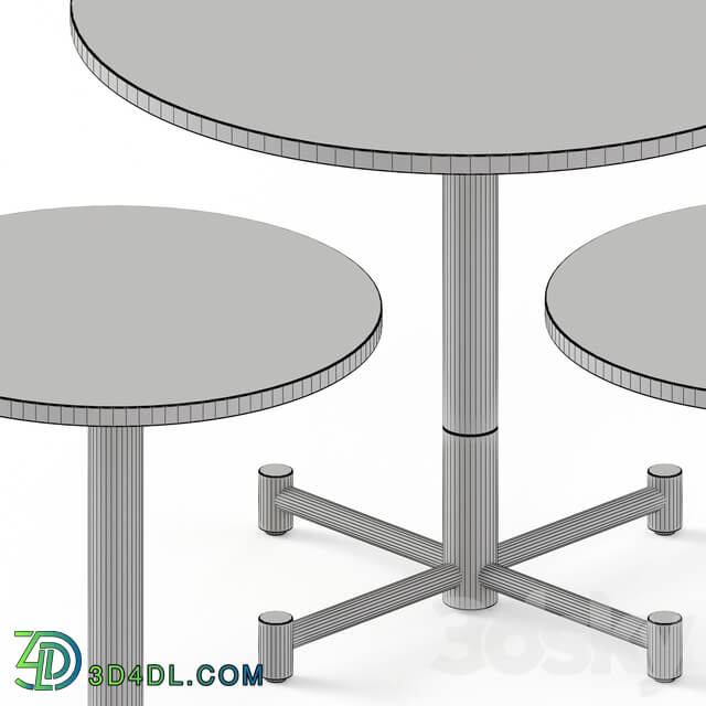 West Elm Round Bistro Table Set