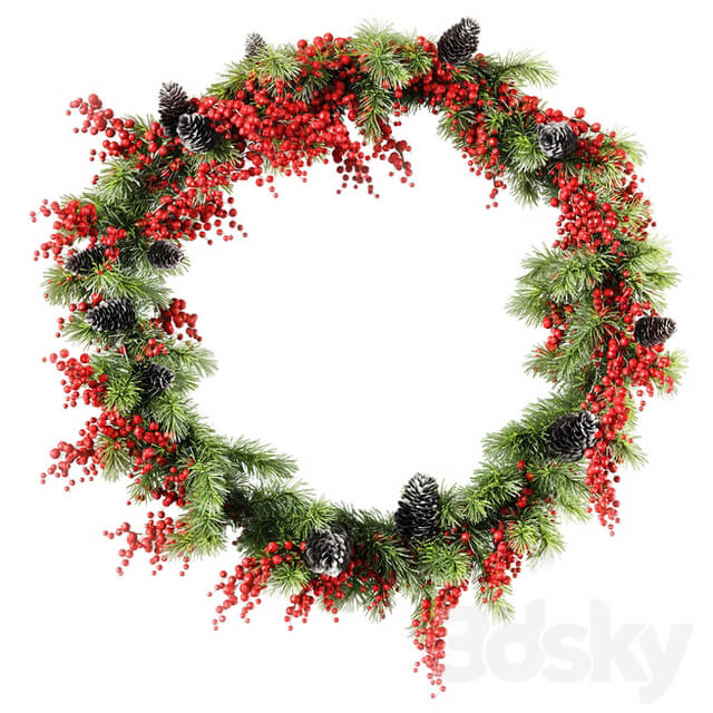 Christmas Wreath v3