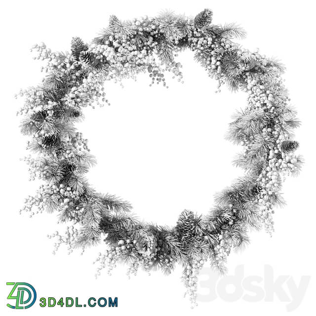 Christmas Wreath v3