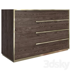 Sideboard Chest of drawer Calvin Right Closed Nightstand 