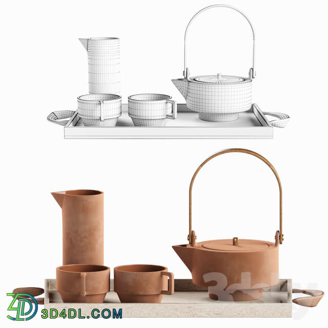 Skagerak Edge Teapot Set