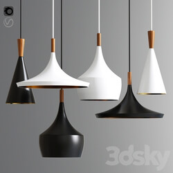 Modern Wood Loft Fixture Industrial Lighting Pendant 