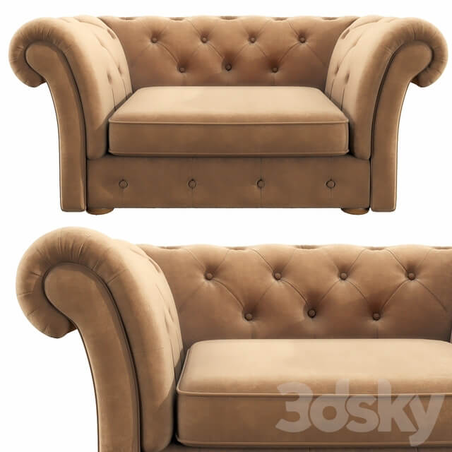 Cranbrook chesterfield loveseat