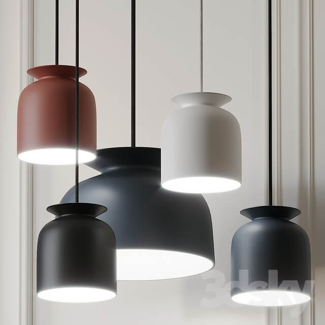 Ronde Pendant Light By Oliver Schick Pendant light 3D Models