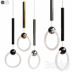 Pendant lamp Lee Broom Ring Light Pendant light 3D Models 