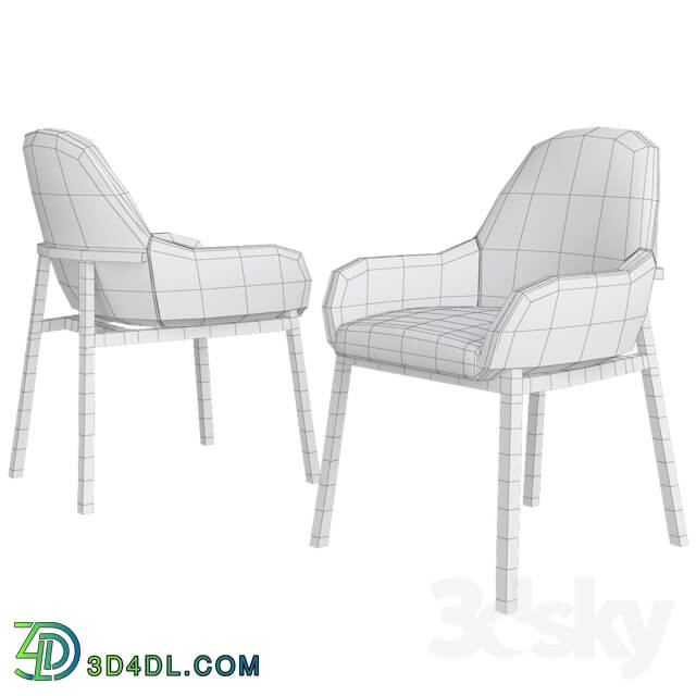 Felix chair with armrests