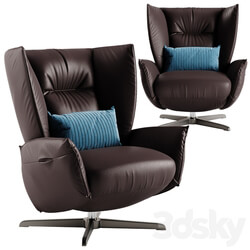 Natuzzi Tulip armchair 