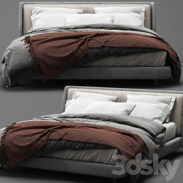 Bed Minotti spencer bed