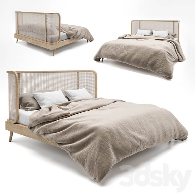 Bed Rattan Bed MB03