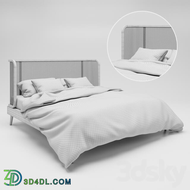 Bed Rattan Bed MB03