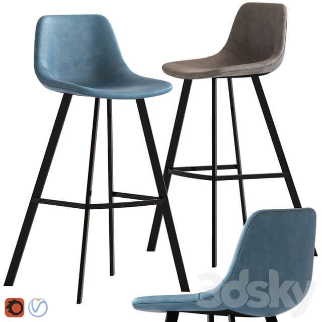 Linea Furniture Abigayle Barstool