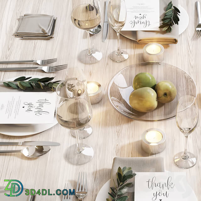 Table setting 16