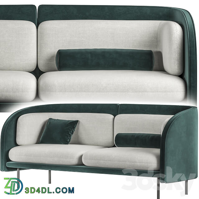 Green minimalimal sofa