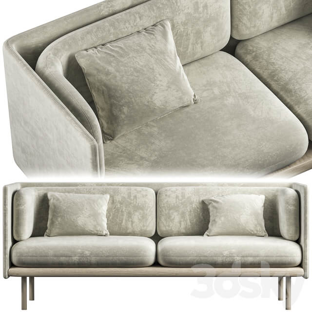 Beige pauline sofa