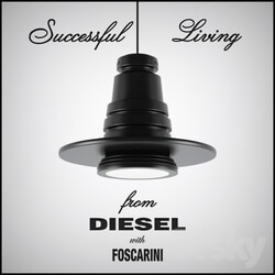 Diesel with Foscarini Tool Sospensione Grande Pendant light 3D Models 