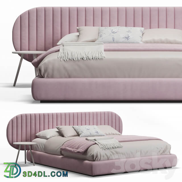 Bed Quinn headboard bed