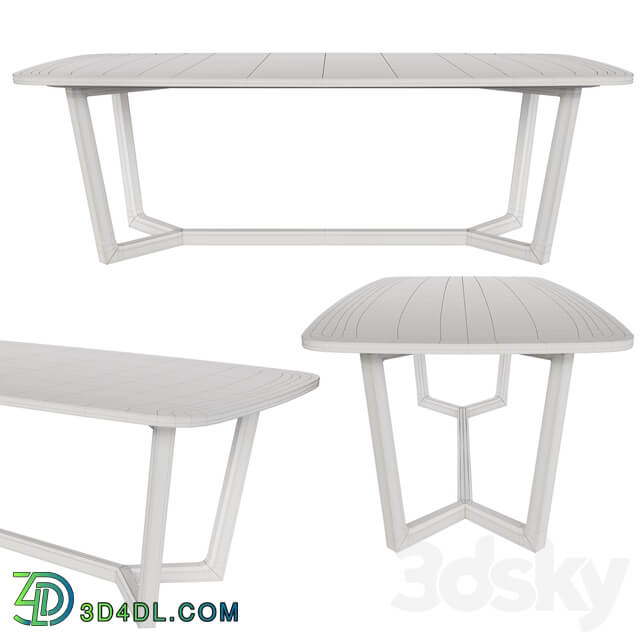 Table Concorde table by Poliform