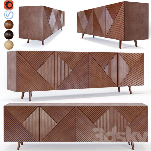 Sideboard Chest of drawer tv table 01