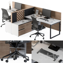 Office Furniture Work Table Set 