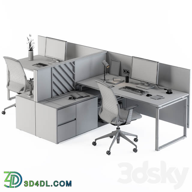 Office Furniture Work Table Set