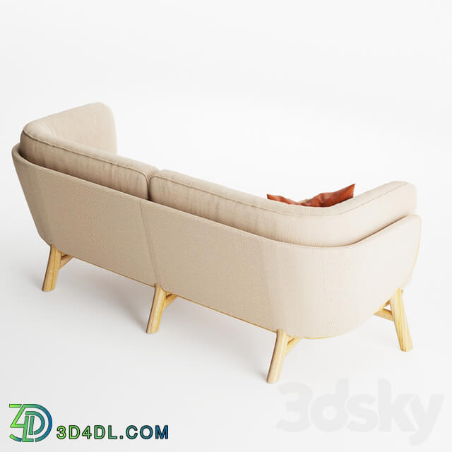 STANLEY Wide 2 Seat Sofa