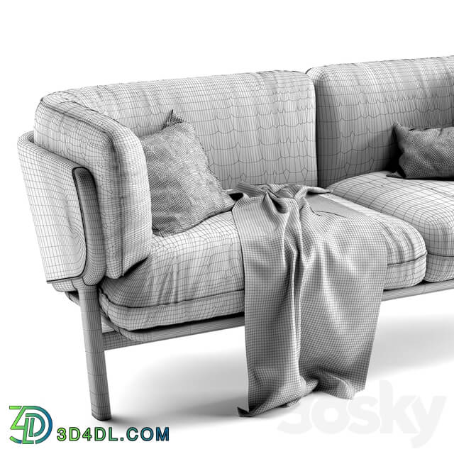 STANLEY Wide 2 Seat Sofa