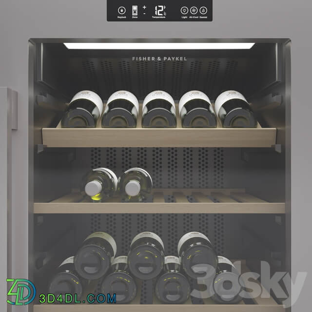 Fisher and Paykel Fisher and Paykel wine coolers set