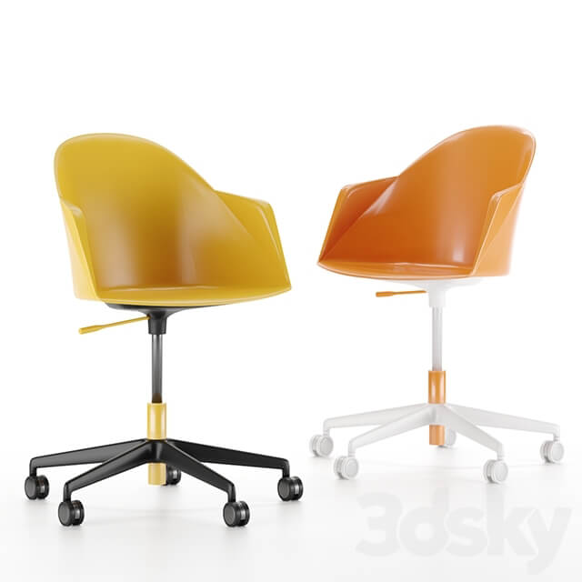 Cila go swivel armchair